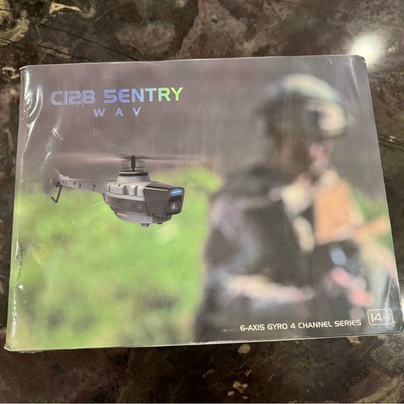 🚁 NWT- C128 Sentry Helicopter🚁 - Picture 2 of 6